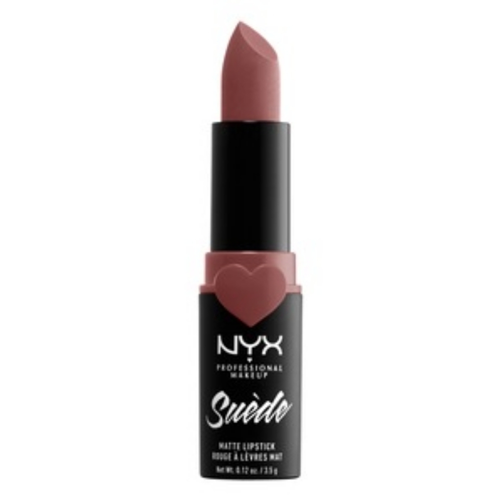 3 x NYX Professional Makeup Suede Matte Lipstick, Brunch Me